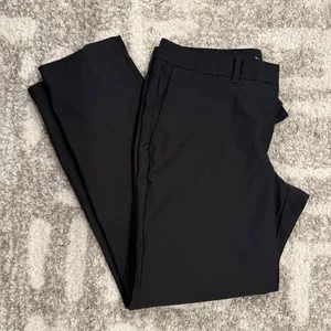 Nike Womens Slim-Fit Dri-Fit Black Golf Pant‎ Size 10 thumbnail 1