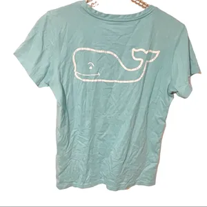 Vineyard Vines Womens Size XS Blue Short Sleeve Cotton Tshirt thumbnail 3