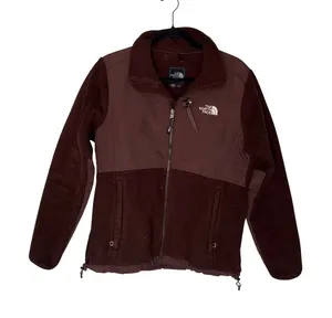 The North‎ Face Denali Fleece Jacket Womens Medium Brown Good Polartec Full Zip thumbnail 1