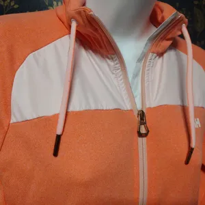 Helly Hansen Bright Bloom Coral and White Zip-Up Vali Jacket thumbnail 3