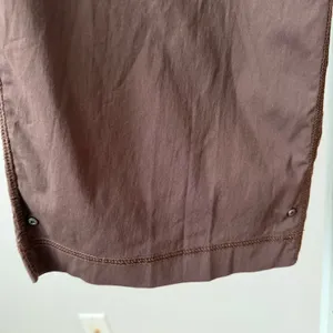 Beyond Yoga x Fila Yoga Hiking Outdoors Granola Sporty Chic Pants XS Brown thumbnail 11