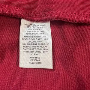 Chelsea 28 Dress XL Burgundy Red‎ Velvet Faux Wrap Maxi Holiday Dress Hi Low thumbnail 12