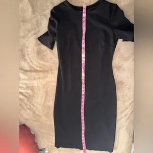 Calvin Klein Black Midi Dress Timeless Elegance thumbnail 3