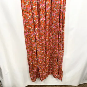 Natural Life XL Tricia Maxi Dress Blue Paisley Red Floral Boho Cottagecore‎ 1836 thumbnail 5