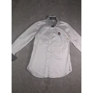 peter millar georgia bulldogs flip cuff button up womens Gingham thumbnail 4