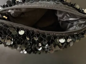 Black Sequin Handbag thumbnail 3