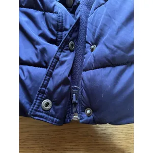 Old Navy Women's Navy Blue Puffer Vest Full Zip with Snaps‎ Pockets Size XS City thumbnail 6