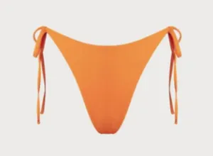 BERLOOK Orange Reversible Halter Triangle Top AND Orange Reversible Tie bot 23 thumbnail 11