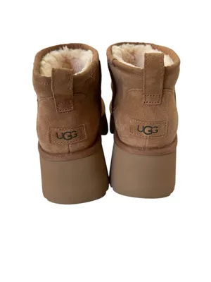 NEW UGG Classic Ultra Mini New Heights Platform Boot Women Size 12 with Flaw thumbnail 7