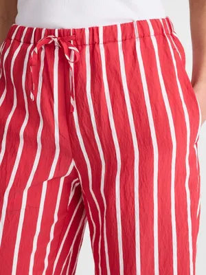 Madewell Pull On Pants in Varsity Red Size Small NWT thumbnail 5