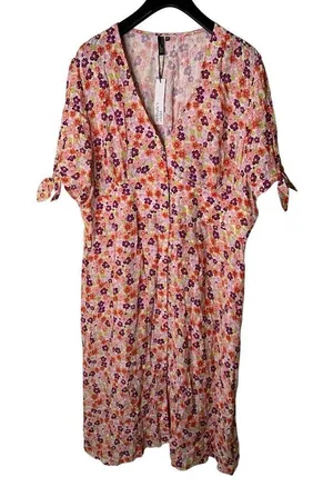 Nobody's Child dress floral women's size 24 NEW WITH TAGS thumbnail 1