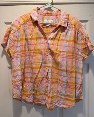American Eagle Plaid Shirt thumbnail 1