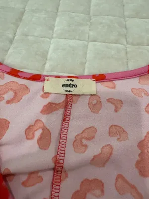 Pink Cheetah Print Blouse – Entro thumbnail 3