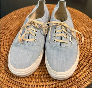 Vans Sky Blue Canvas Sneakers‎ thumbnail 1