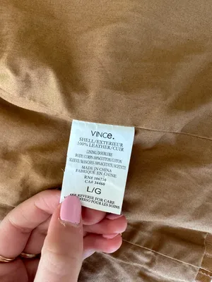 Vince Genuine Leather Jacket thumbnail 5