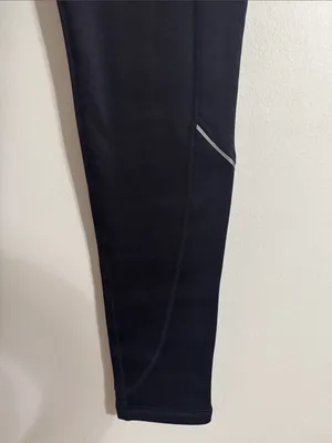 Fila Sport Neoprene Mid Rise Skinny Leg Seamed Leggings in Black size M thumbnail 6