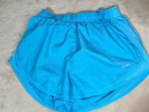 Nike Women's Dri-FIT Tempo Running Shorts Blue Size L Athletic thumbnail 1