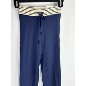 Offline By Aerie 7/8 Hi Rise Navy Blue‎ Ribbed Legging SMALL NWT thumbnail 2