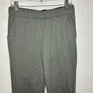 Nike Jogger Pants Gray Dri-Fit Zip Ankle Tapered Athleisure Sz M (30x28.5) thumbnail 2
