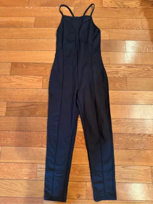 FP Movement Ashford Side-to-Side Performance Jumpsuit Black XS — Excellent! thumbnail 3