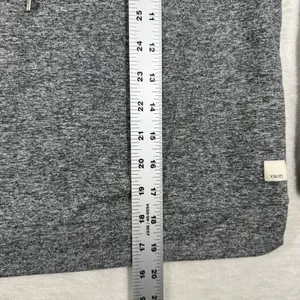 Vuori Halo Essential Hoodie Gray Heather Performance Activewear Pullover 10019 thumbnail 4