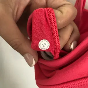 Coral lululemon Flow Y Nulu Bra Size 12 thumbnail 6