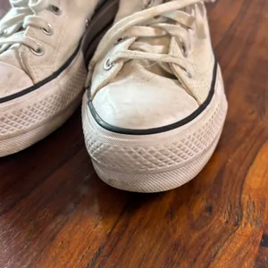 Converse Chuck Taylor All Star Platform High Top White Canvas Sneakers thumbnail 14