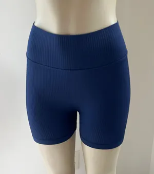 Balance Athletica Linear Shorts in Navy Blue thumbnail 1
