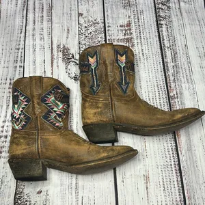 Laredo Womens Blameless Distressed Radical Ankle Boots thumbnail 3