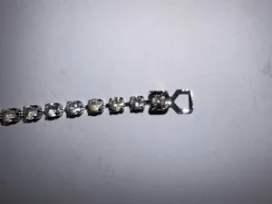 Sterling Silver Diamond Tennis Bracelet thumbnail 3