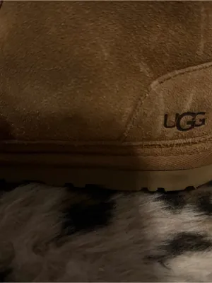 UGG Chestnut Suede Plush-Lined Slip-On Boot thumbnail 2
