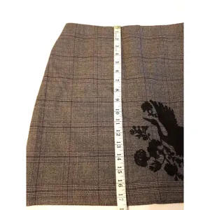 Loft Womens Skirt Embroidered Duck Plaid Preppy Minimalist Minimal Office Sz 2 thumbnail 13