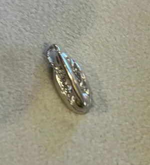 Pendant phone old fashion 925 sterling silver lot d33 thumbnail 1