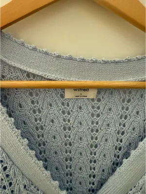 Aritzia Wilfred Blue Sweater thumbnail 4