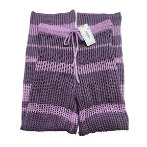 Le Lis sweater knit pants purples Med NWT thumbnail 3