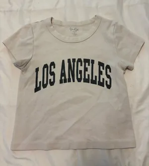 Brandy Melville Los Angeles Baby Tee thumbnail 1