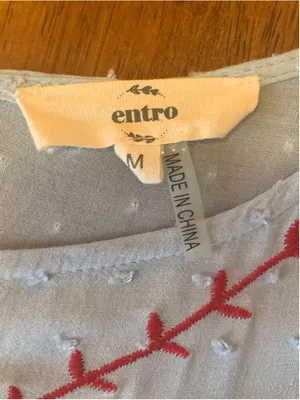 Entro Top Medium Baby Blue Red thumbnail 2
