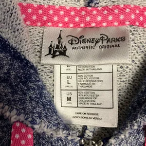 Disney Parks Original Minnie Mouse Blue Zip Up Jacket Size Medium thumbnail 5