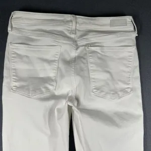 Abercrombie Fitch Simone High Rise Super Skinny Jeans Womens 10 White 30 Stretch thumbnail 15