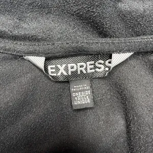 Express Faux Suede Bohemian Festival Fringe Open Cardigan thumbnail 9