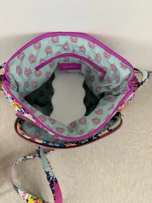 Vera Bradley Hipster Crossbody Wildflower Paisley Floral RFID thumbnail 4