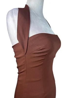 House of Harlow 1960 x REVOLVE Melody Midi Dress in Chocolate Brown XSmall Women thumbnail 5