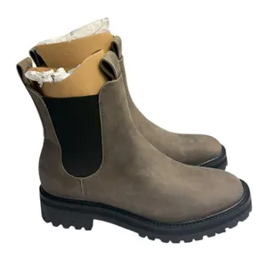 Everlane The Lug Chelsea Boots in Vintage Fossil Brown size 8 NWB thumbnail 3
