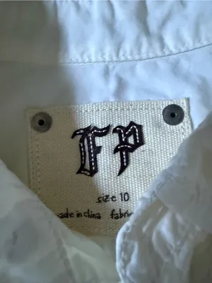 Free People White Pintuck Vintage Inspired Boho Cottagecore Ruffle Size 10 thumbnail 7