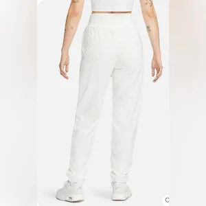 Nike Joggers Women’s‎ Sz L Everyday White Track Tapered Leg and High-Waisted Fit thumbnail 7