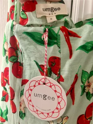 Umgee Mint Green Floral Tie-Shoulder Mini Dress thumbnail 4