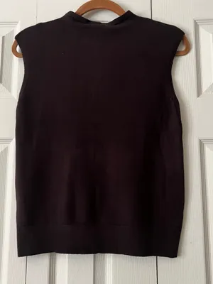 Milano Milano Knit Top in Deep Brown thumbnail 6