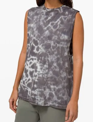 Lululemon All Yours Tank Tie Dye Marmoleado Tie Dye Graphite size 10 thumbnail 1
