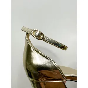 Open Edit Shoes Womens Size 9.5 Gold Kimber Ankle Strap‎ Platform Sandal thumbnail 10