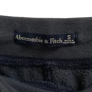 Abercrombie & Fitch navy spellout drawstring joggers S‎ thumbnail 4